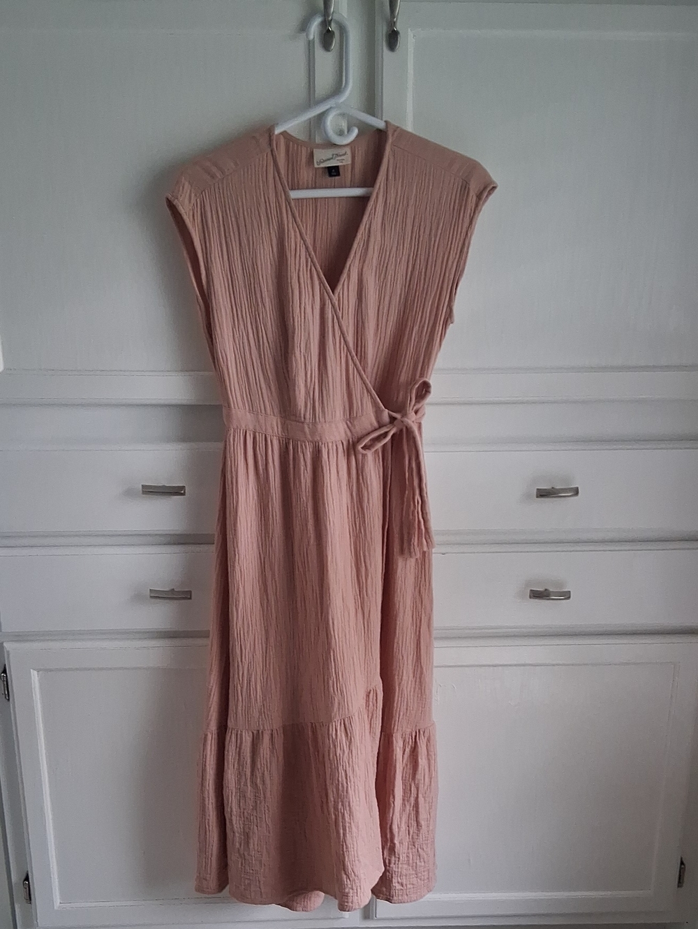 Universal Threads Wrap Midi Dress with Tie Waist